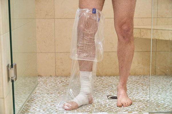 aquaguard-boot-shower-sleeve-50017-in-use
