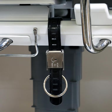 Universal Anchor Strap in use on hospital gurney