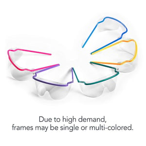 TIDIShield Assemble 'n Go protective eyewear glasses and frame colors 