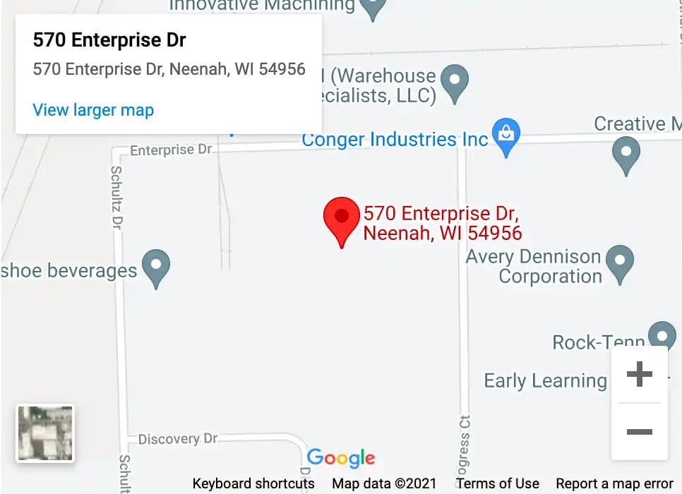 Google map of TIDI headquarters