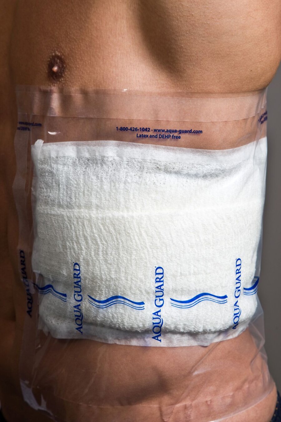 AquaGuard Shower Cover Sheets for Wound Dressings TIDI Products