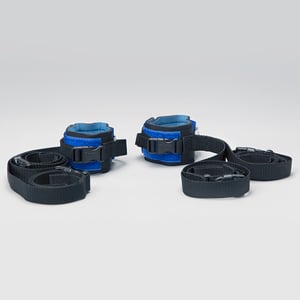 Twice As Tough Restraint Cuffs Wrist Quick Release Attachment Straps