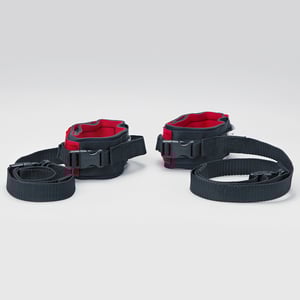  Twice As Tough Restraints Cuffs Ankle Quick Release Attachment Straps 