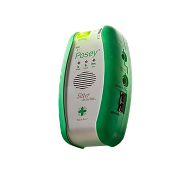 Sitter On Cue PRO wireless alarm for monitoring patients front product view