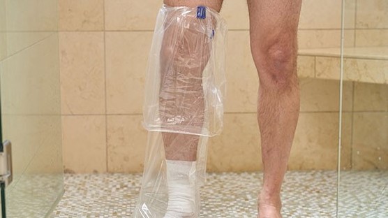 aquaguard-boot-shower-sleeve-50017-in-use