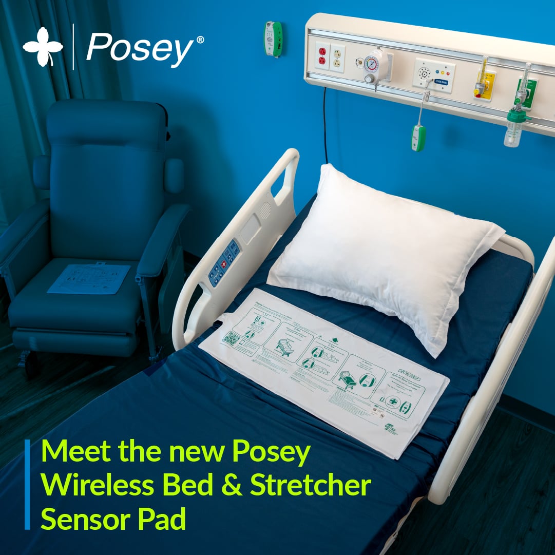 Meet the New Posey Wireless Bed & Stretcher Sensor Pad